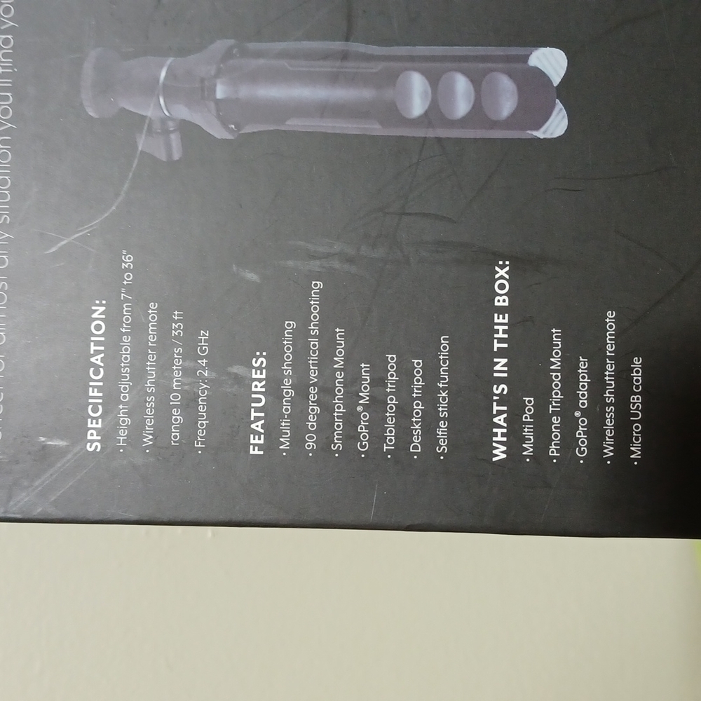 BOWER MULTI POD 6 IN 1 TRIPOD - Picture 6 of 6